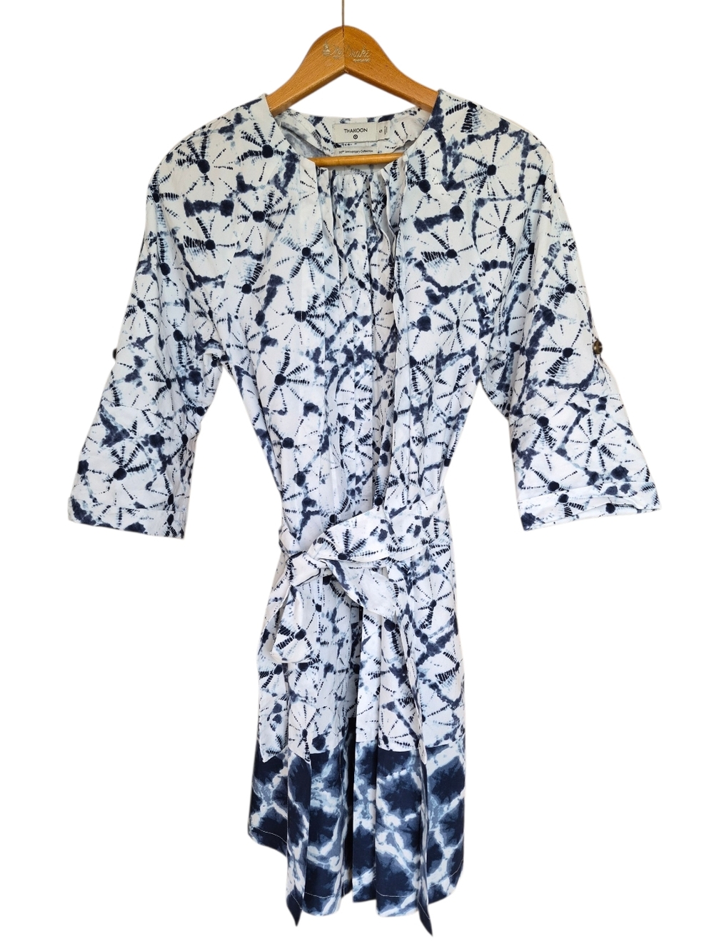 Thakoon Blue And White Dress